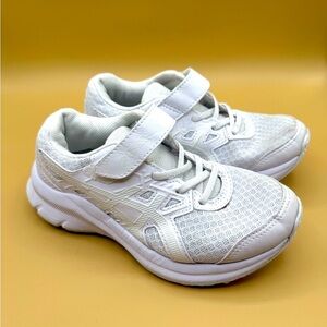 ASICS Contend 8 GS Kids Running Shoes White Size 1 Youth Sneakers